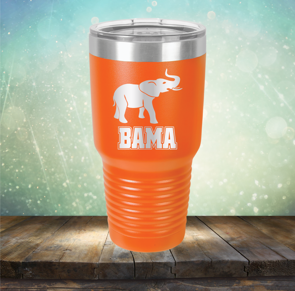 BAMA Football - Laser Etched Tumbler Mug