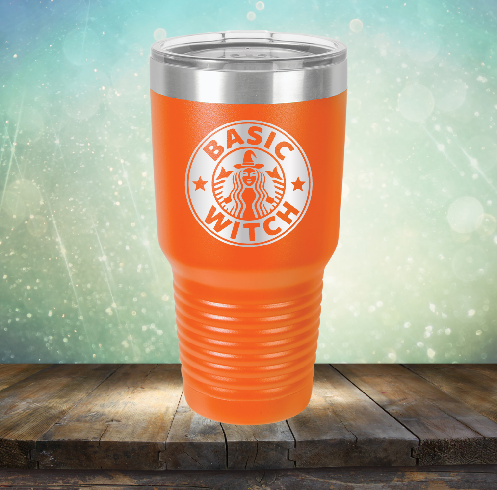 Basic Witch - Laser Etched Tumbler Mug