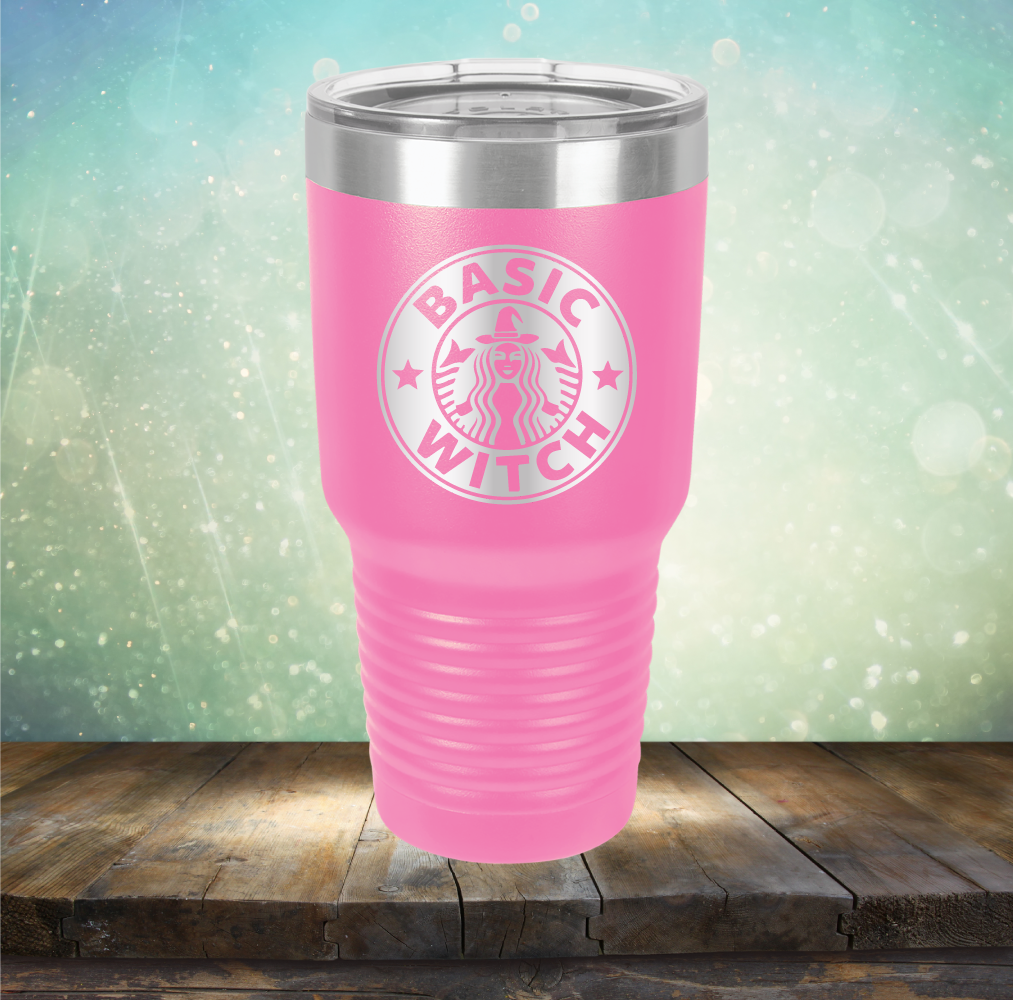 Basic Witch - Laser Etched Tumbler Mug