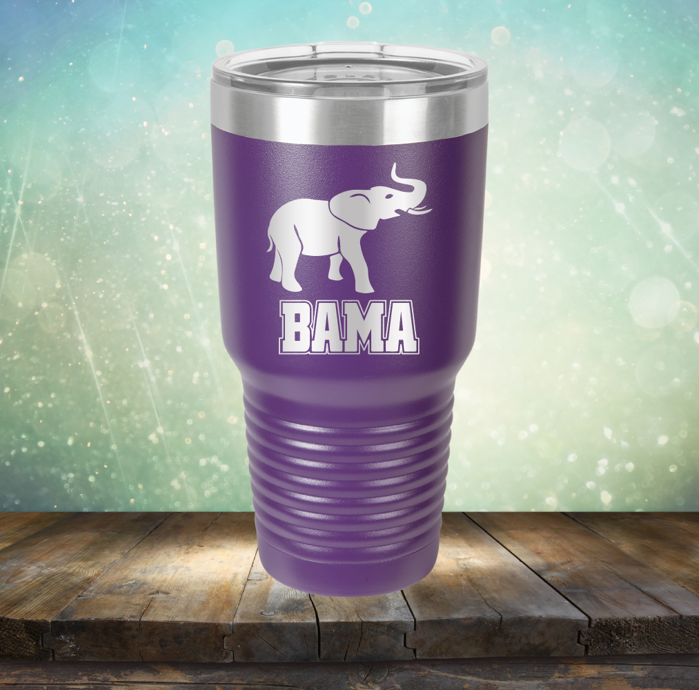 BAMA Football - Laser Etched Tumbler Mug