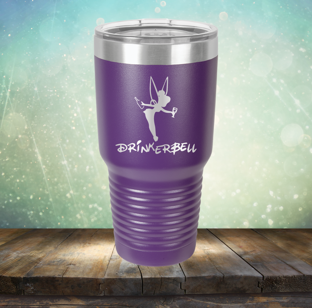 Drinker Bell - Laser Etched Tumbler Mug