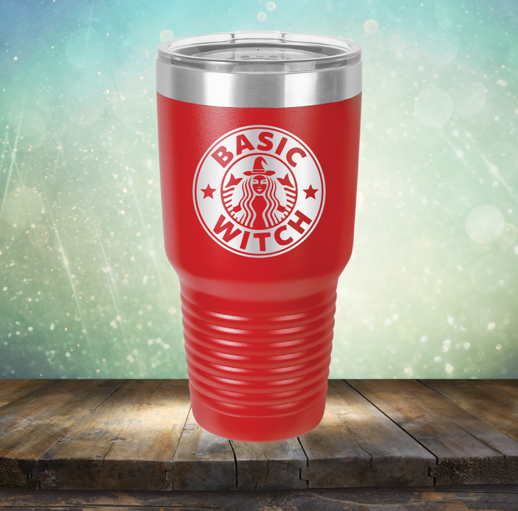 Basic Witch - Laser Etched Tumbler Mug