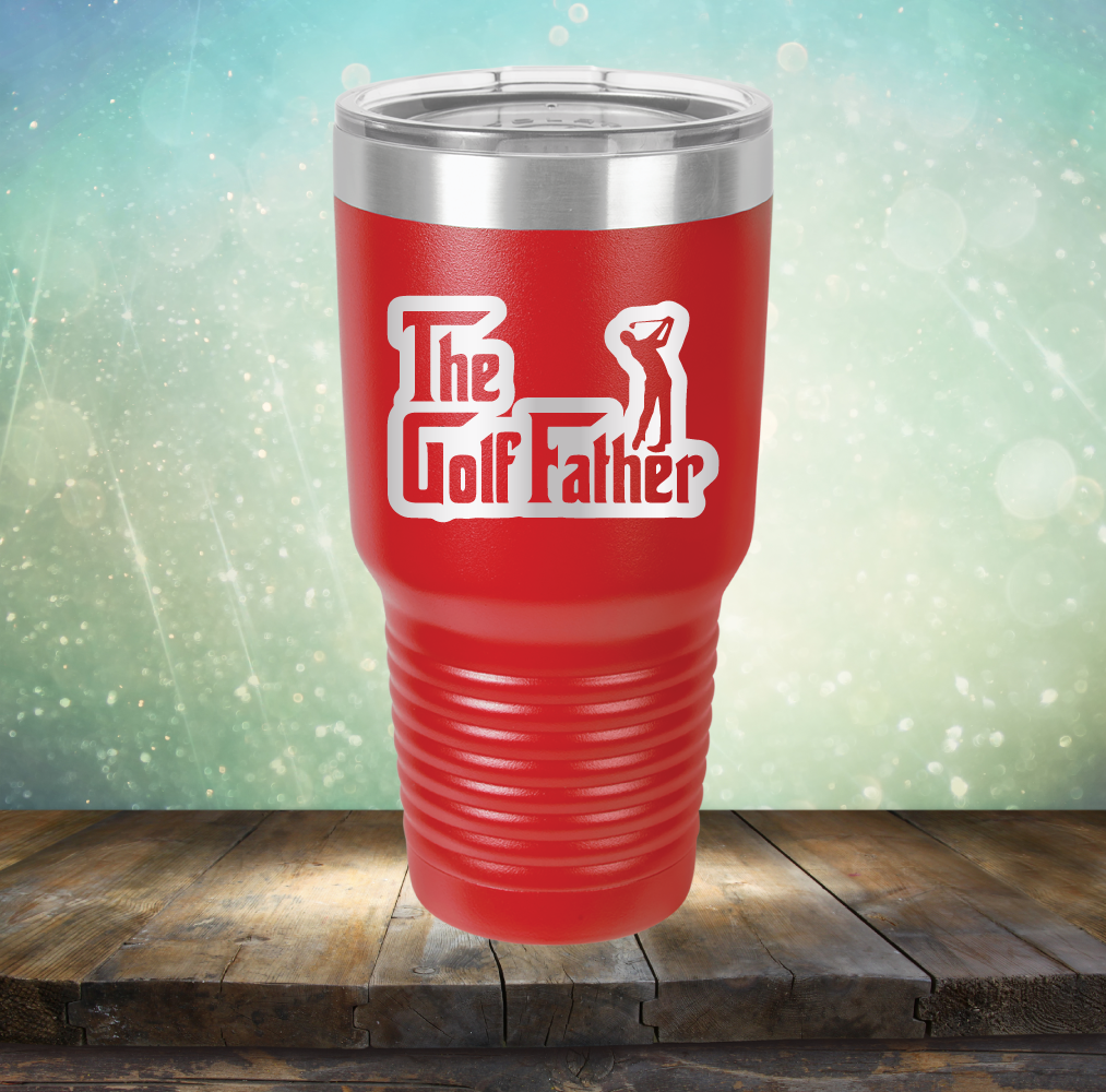 The Golf Father - Laser Etched Tumbler Mug