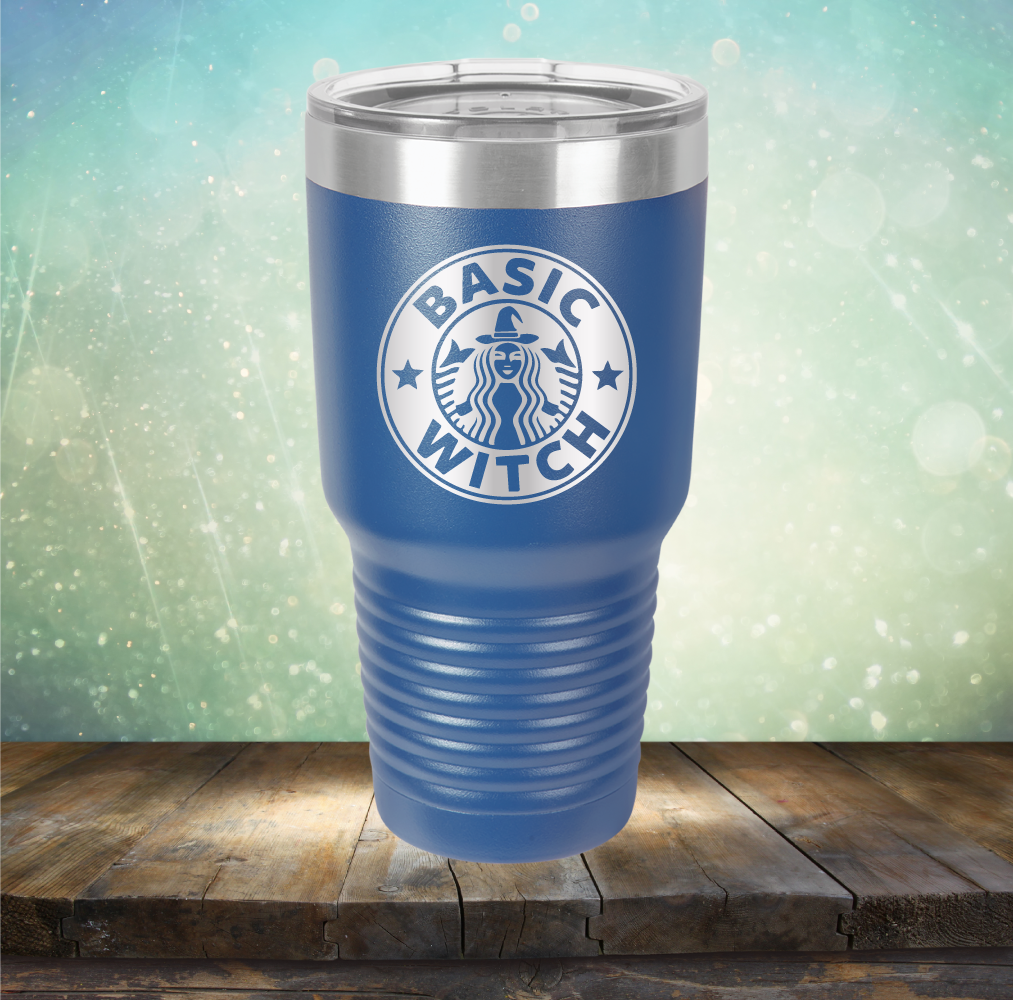 Basic Witch - Laser Etched Tumbler Mug