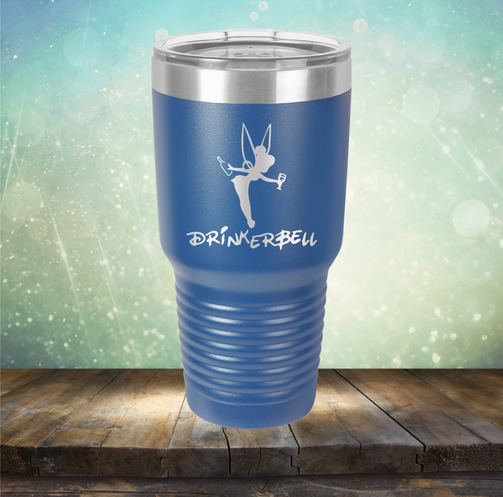Drinker Bell - Laser Etched Tumbler Mug