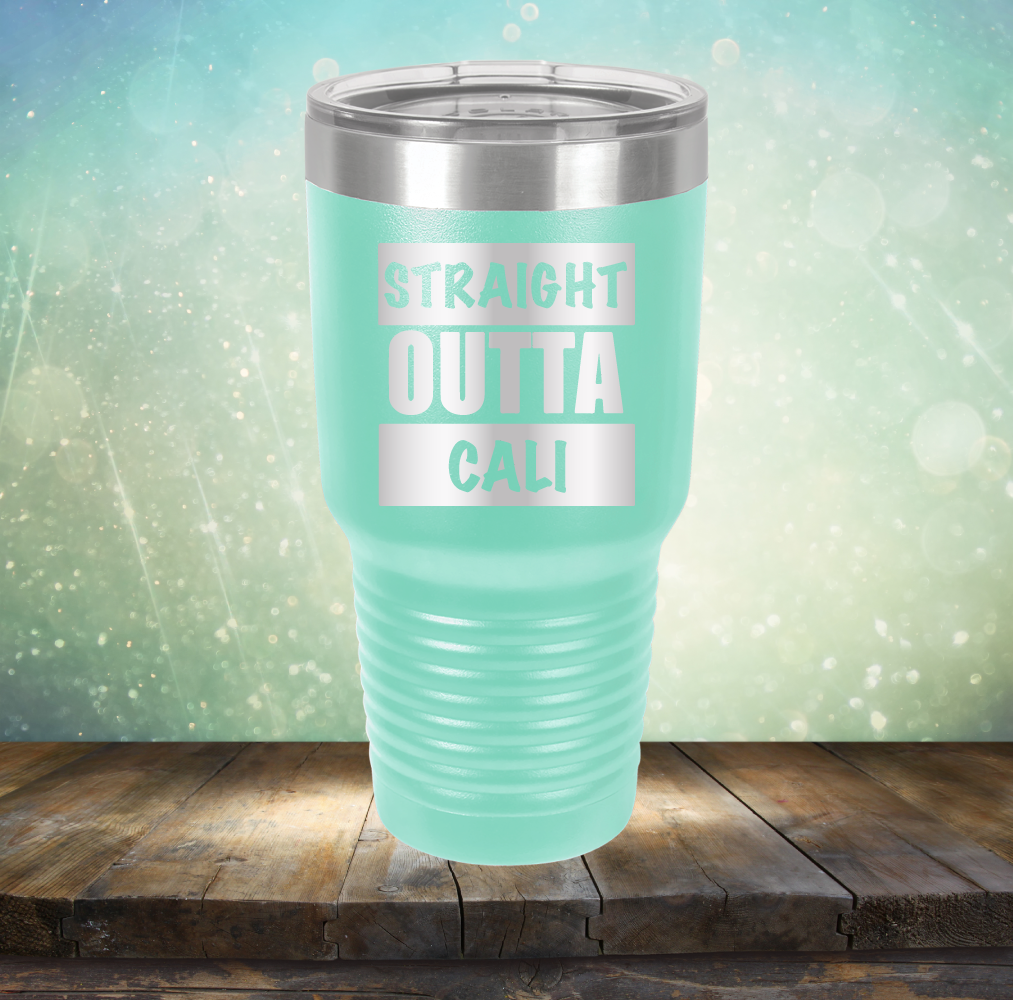 Straight Outta Cali - Laser Etched Tumbler Mug