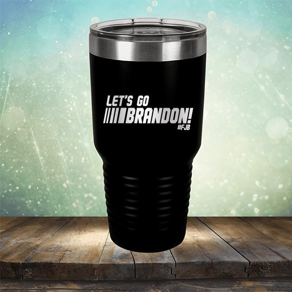Let&#39;s Go Brandon FJB Racing - Laser Etched Tumbler Mug