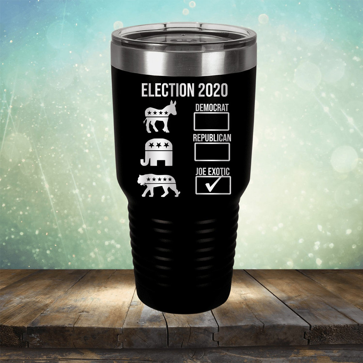 Joe Exotic Election 2020 - Laser Etched Tumbler Mug
