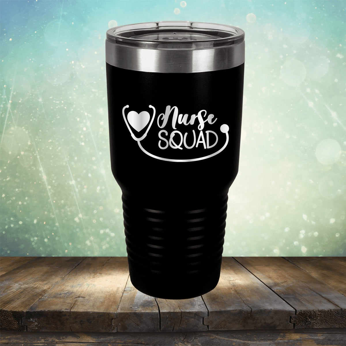 Nurse Squad With Stethoscope - Laser Etched Tumbler Mug