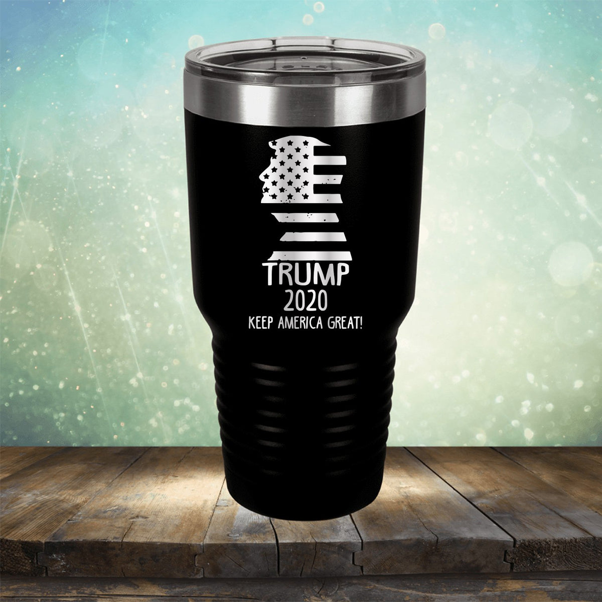 Trump 2020 Keep America Great - Laser Etched Tumbler Mug