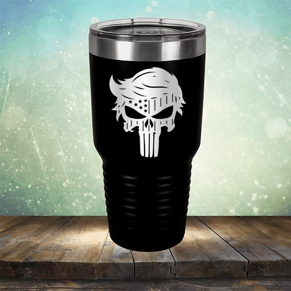 Donald Trump Punisher - Laser Etched Tumbler Mug