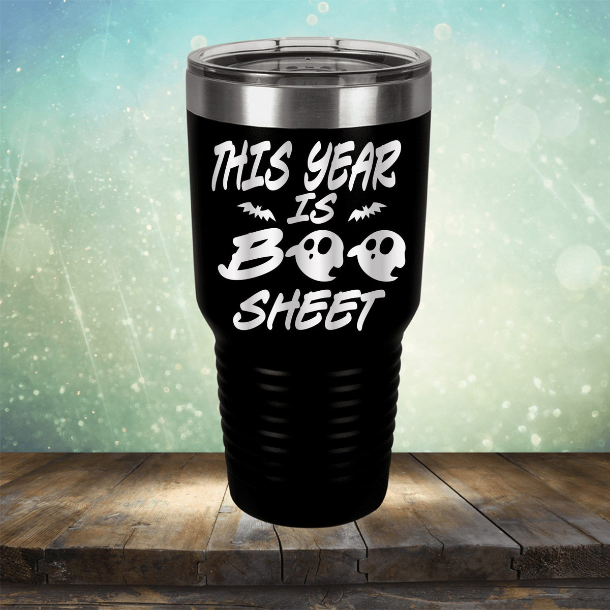 This Year is Boo Sheet - Laser Etched Tumbler Mug