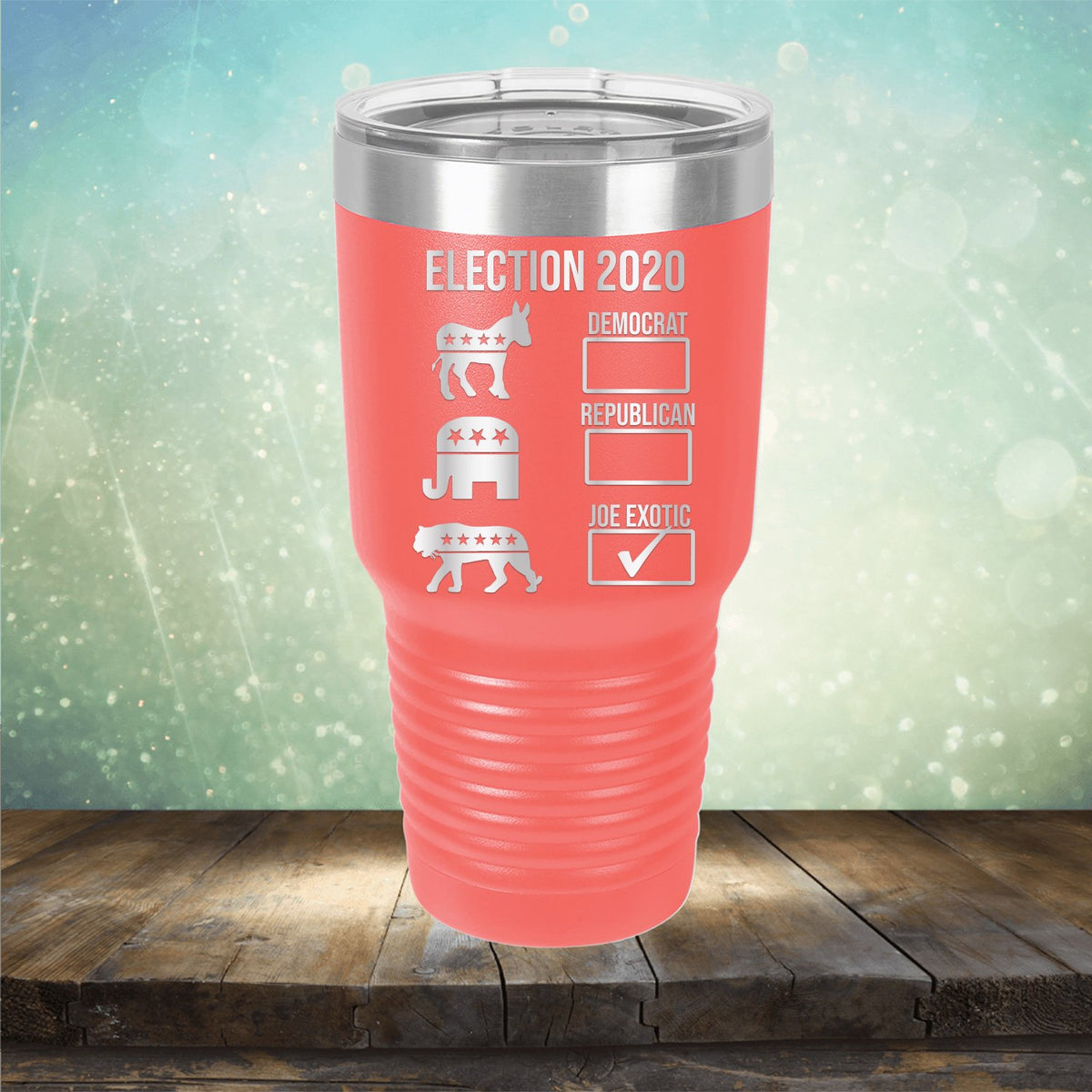 Joe Exotic Election 2020 - Laser Etched Tumbler Mug