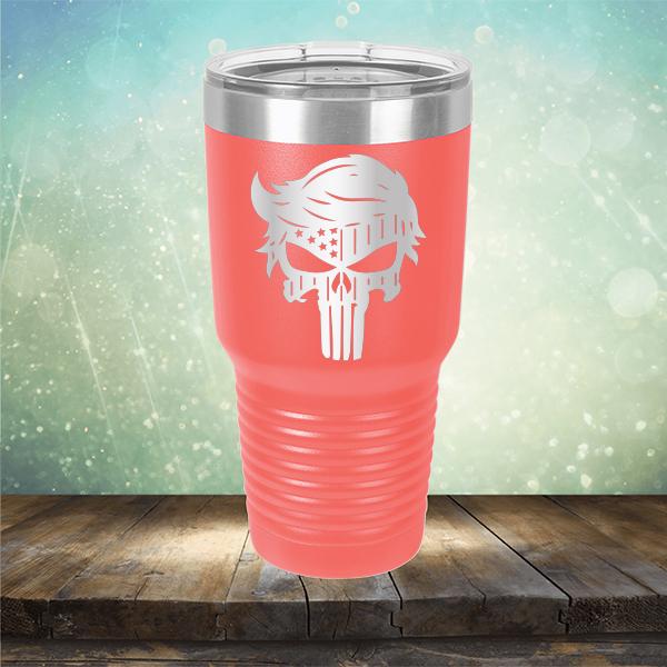 Donald Trump Punisher - Laser Etched Tumbler Mug