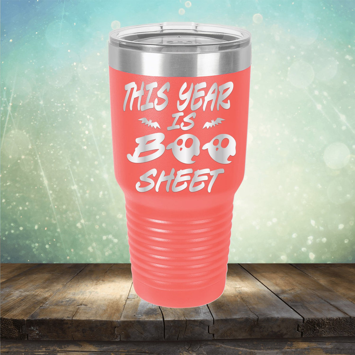 This Year is Boo Sheet - Laser Etched Tumbler Mug