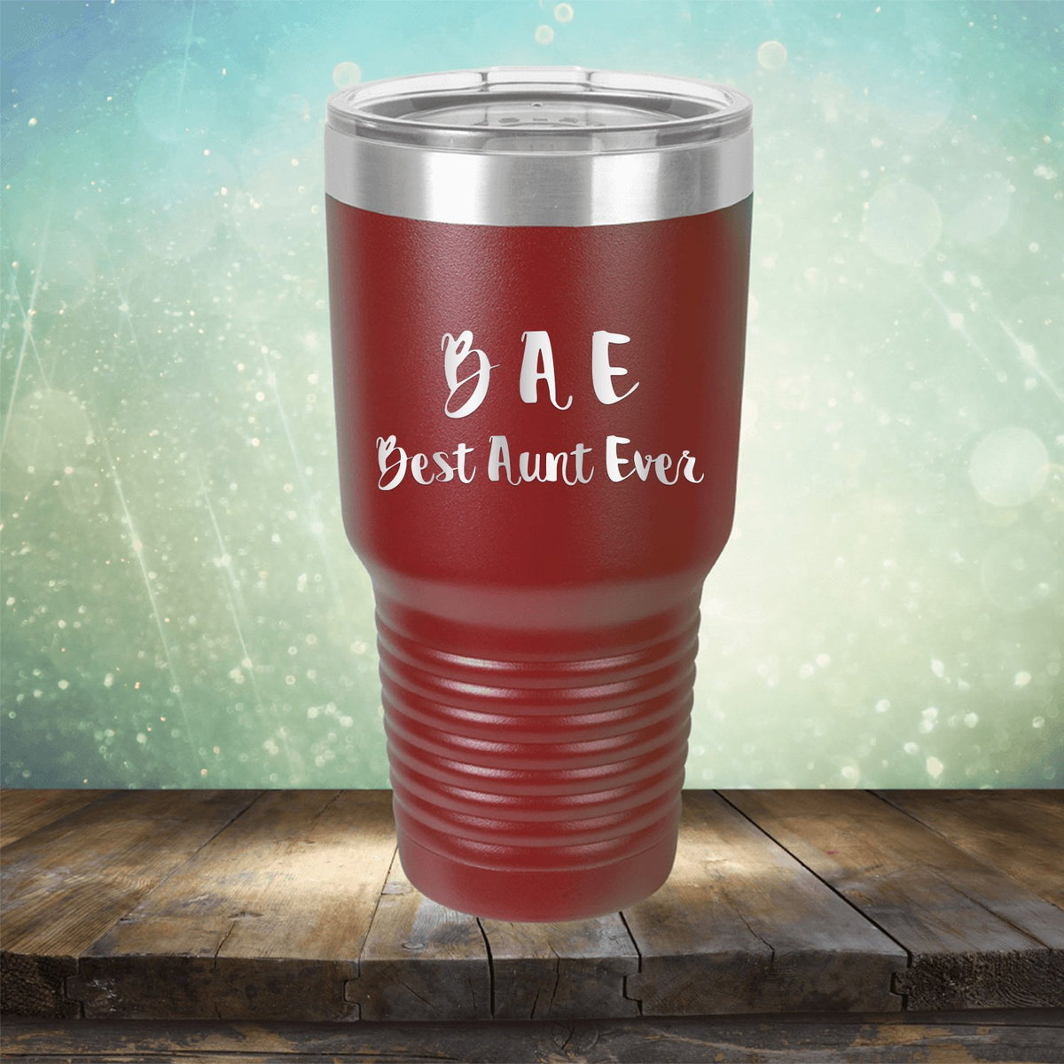 BAE Best Aunt Ever - Laser Etched Tumbler Mug