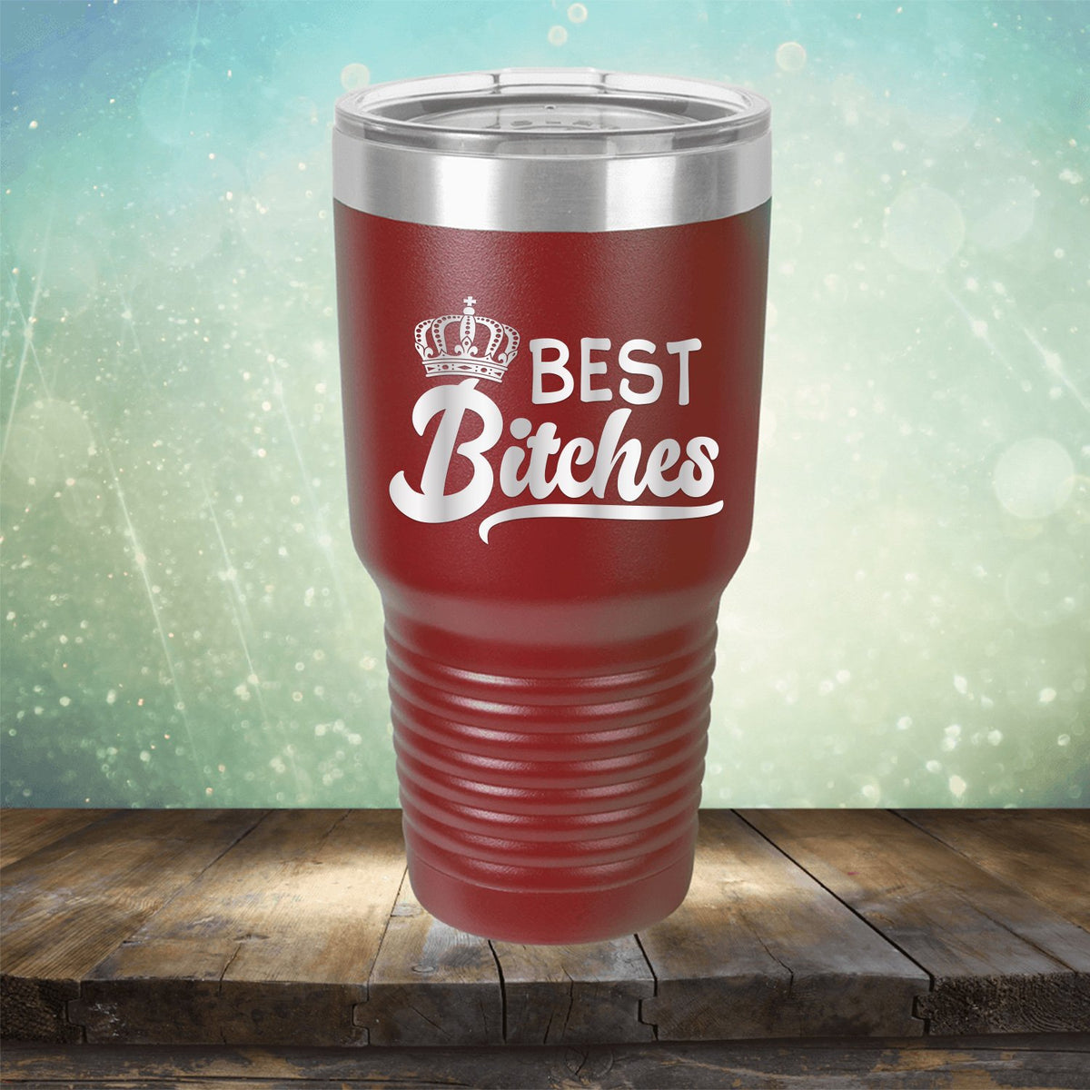 Best Bitches - Laser Etched Tumbler Mug