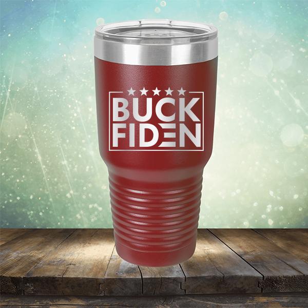 Buck Fiden - Laser Etched Tumbler Mug