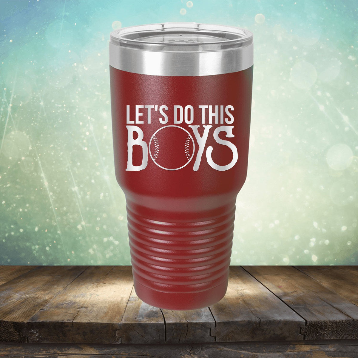 Lets Do This Boys - Laser Etched Tumbler Mug