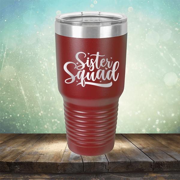 Sister Squad - Laser Etched Tumbler Mug