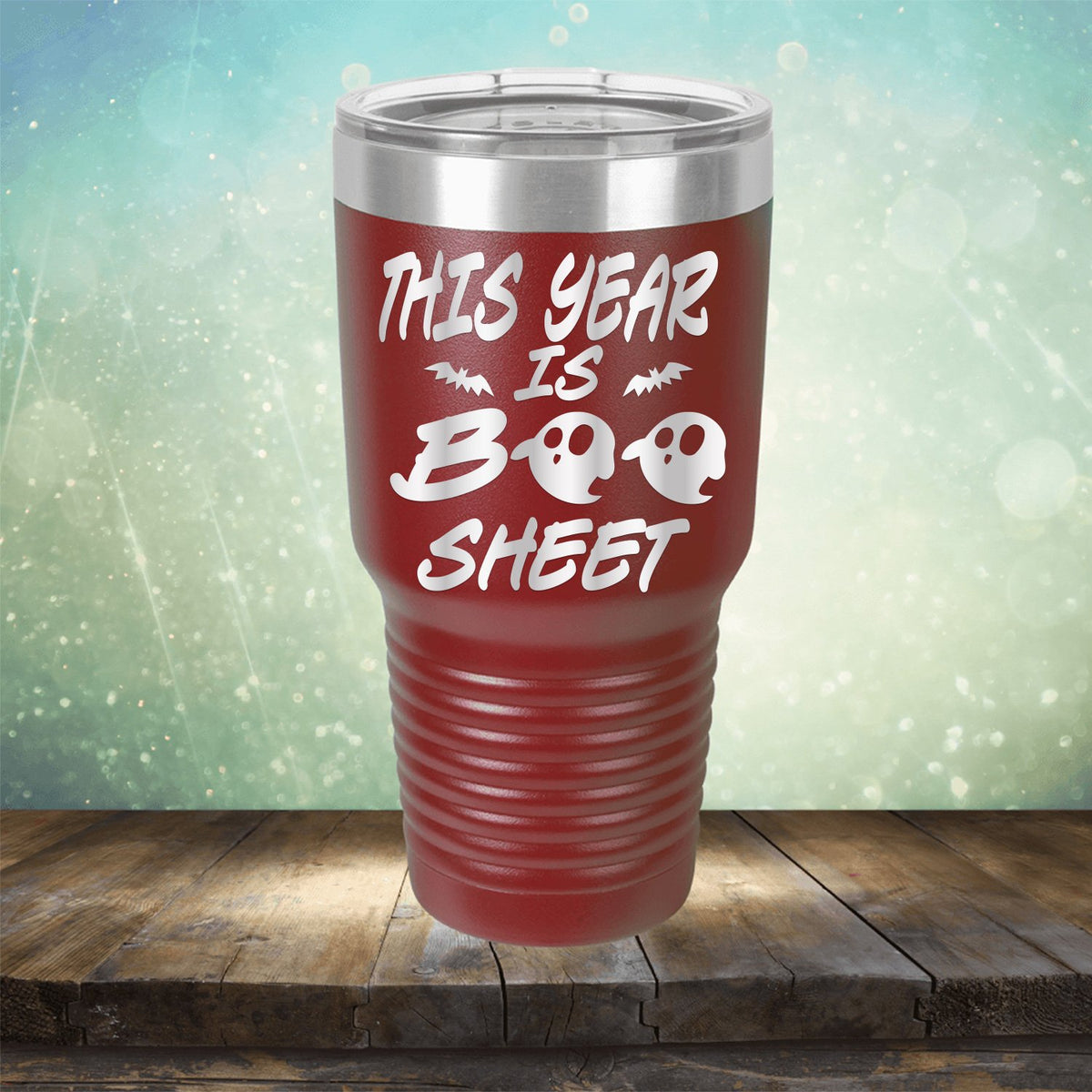 This Year is Boo Sheet - Laser Etched Tumbler Mug