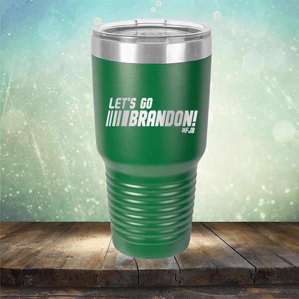 Let&#39;s Go Brandon FJB Racing - Laser Etched Tumbler Mug