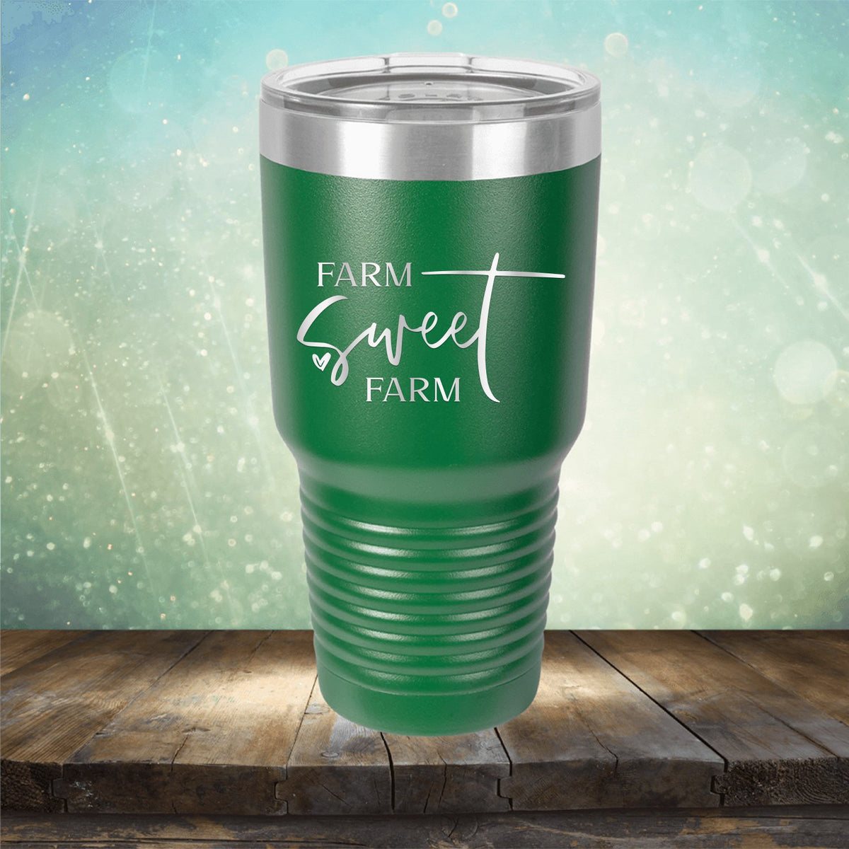 Farm Sweet Farm - Laser Etched Tumbler Mug