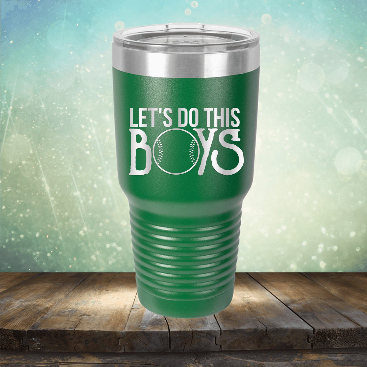 Lets Do This Boys - Laser Etched Tumbler Mug