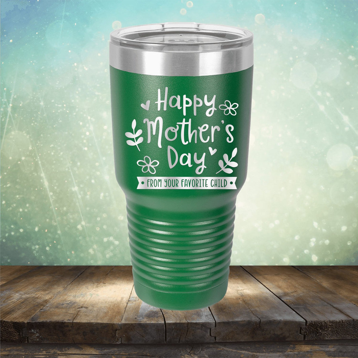 Happy Mother&#39;s Day From Your Favorite Child - Laser Etched Tumbler Mug