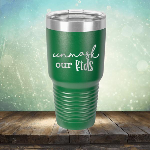 Unmask Our Kids - Laser Etched Tumbler Mug