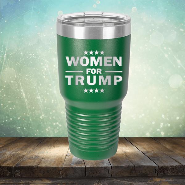 Women For Trump - Laser Etched Tumbler Mug