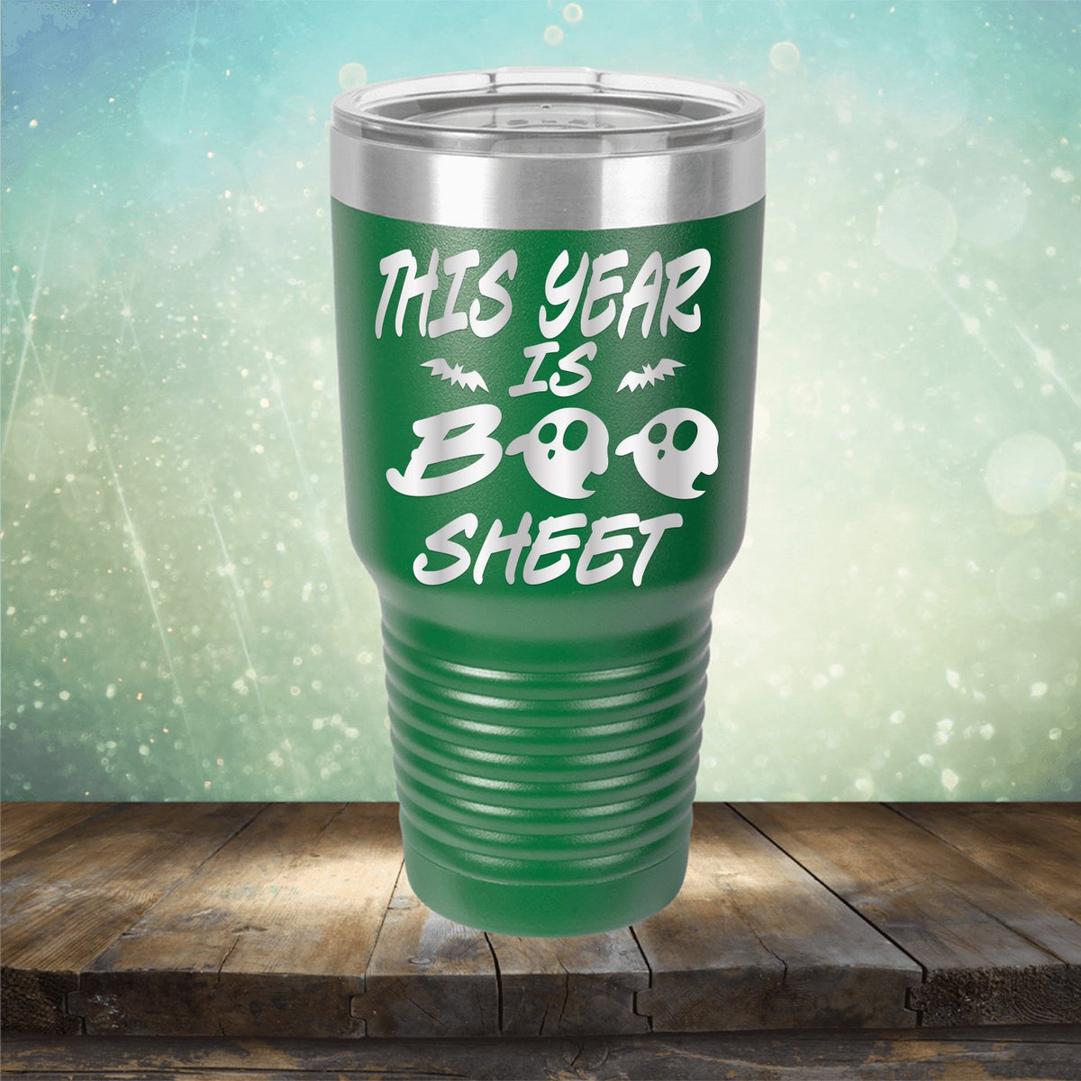 This Year is Boo Sheet - Laser Etched Tumbler Mug