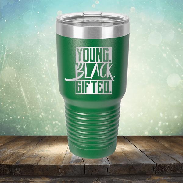 Young Black Gifted - Laser Etched Tumbler Mug