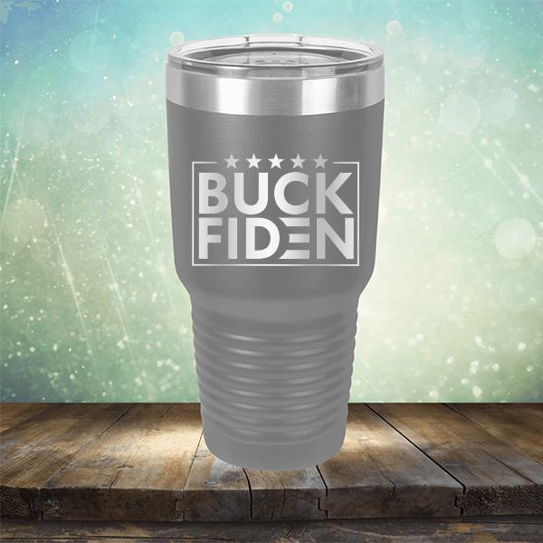 Buck Fiden - Laser Etched Tumbler Mug