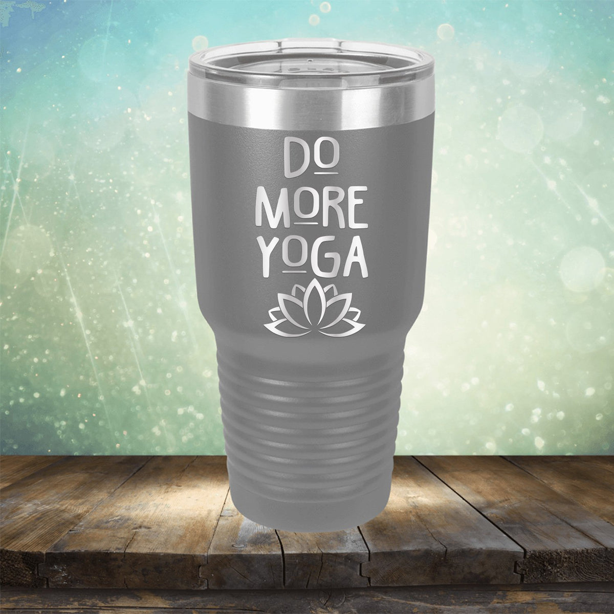 Do More Yoga - Laser Etched Tumbler Mug