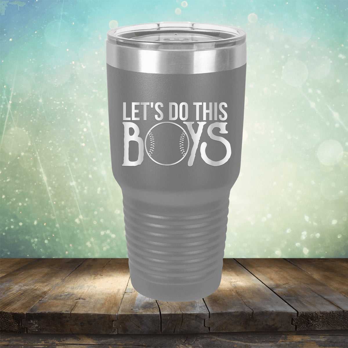 Lets Do This Boys - Laser Etched Tumbler Mug