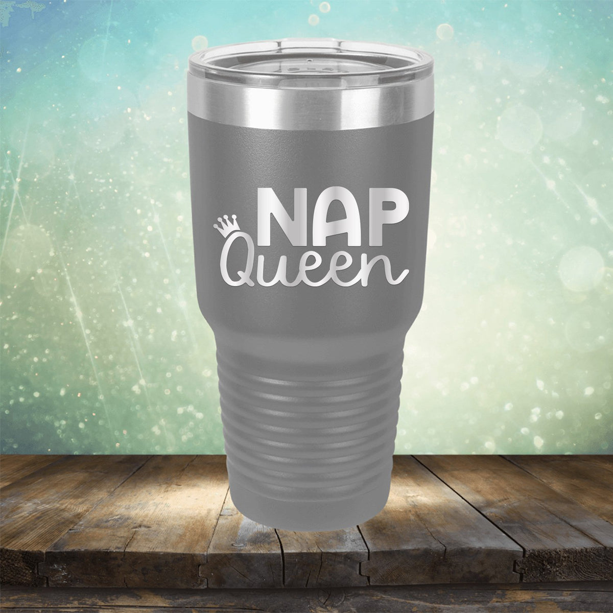Nap Queen - Laser Etched Tumbler Mug