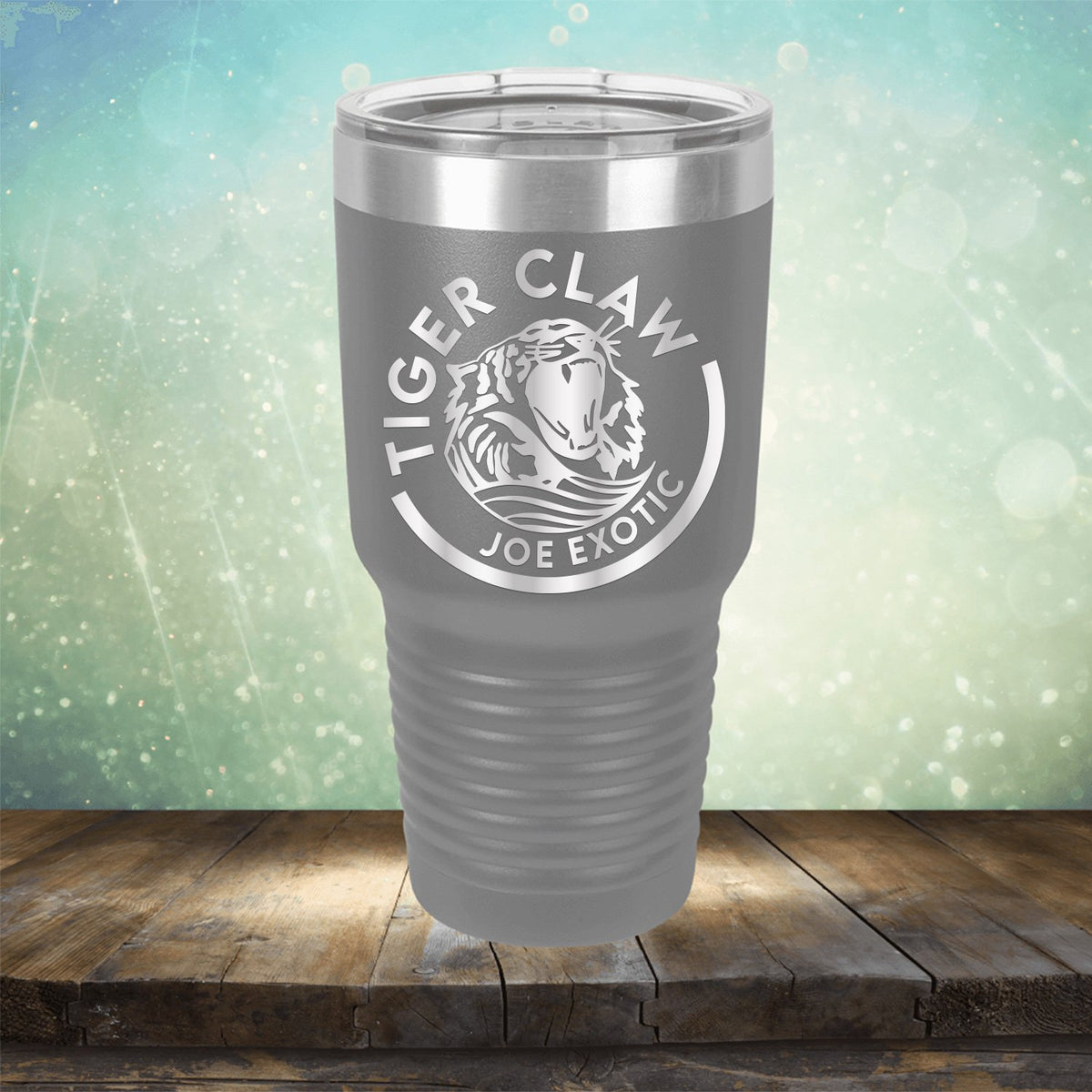 Tiger Claw Joe Exotic - Laser Etched Tumbler Mug