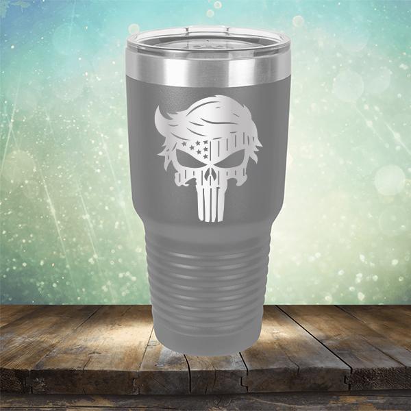 Donald Trump Punisher - Laser Etched Tumbler Mug