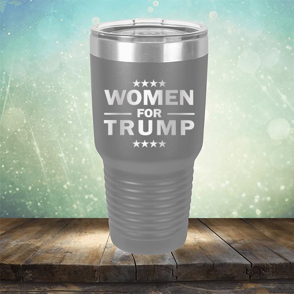 Women For Trump - Laser Etched Tumbler Mug
