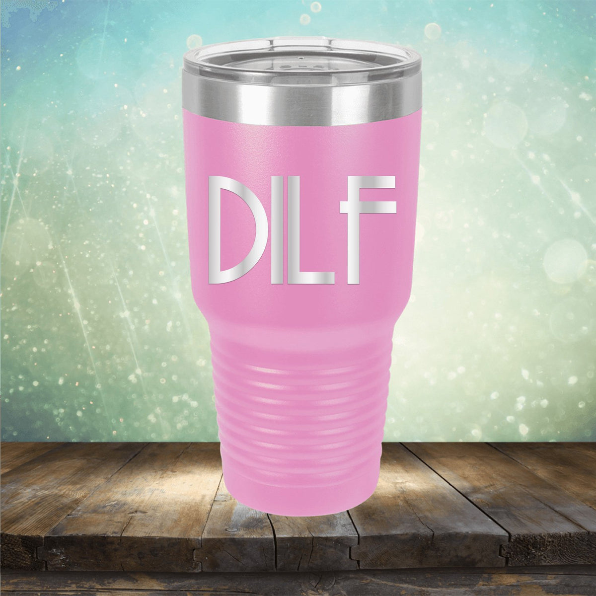 DILF - Laser Etched Tumbler Mug