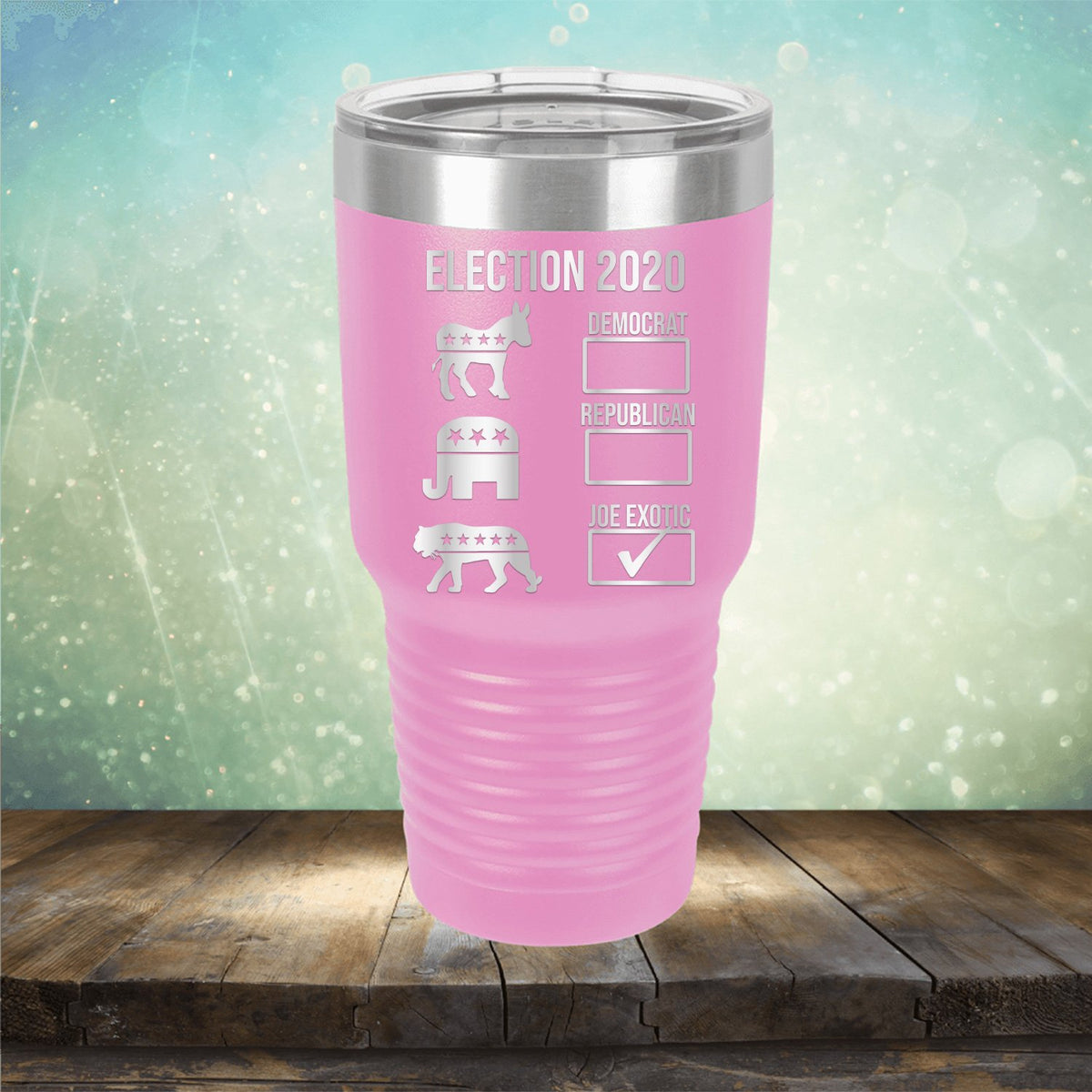 Joe Exotic Election 2020 - Laser Etched Tumbler Mug