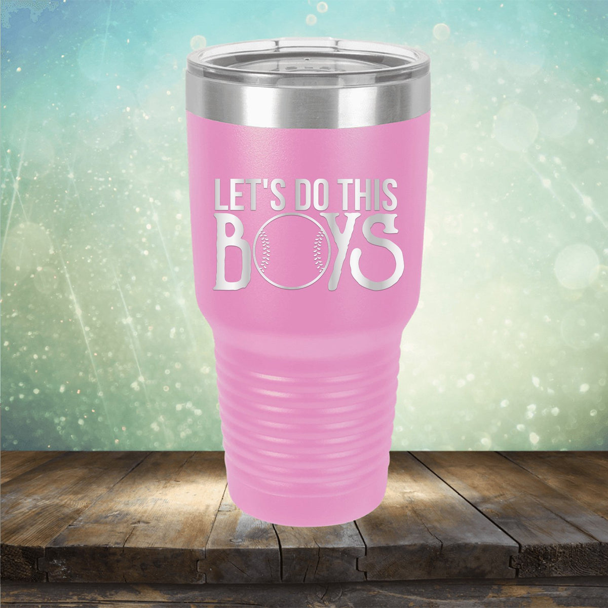 Lets Do This Boys - Laser Etched Tumbler Mug