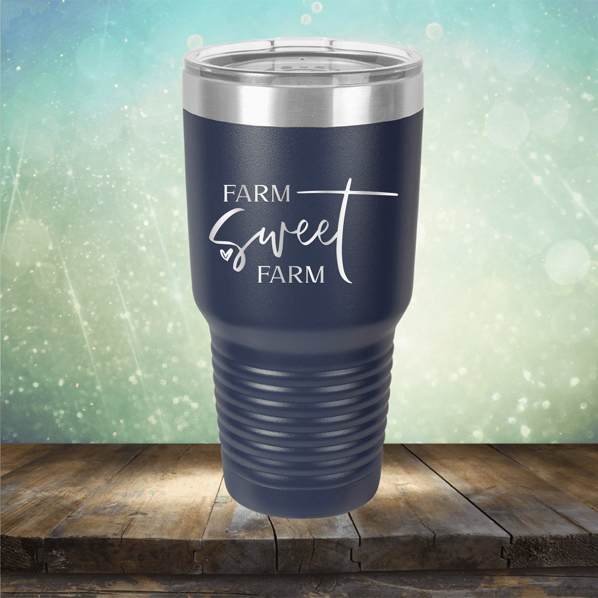 Farm Sweet Farm - Laser Etched Tumbler Mug