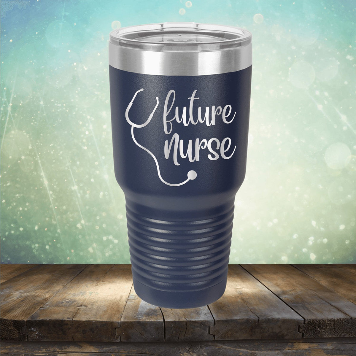 Future Nurse with Stethoscope
