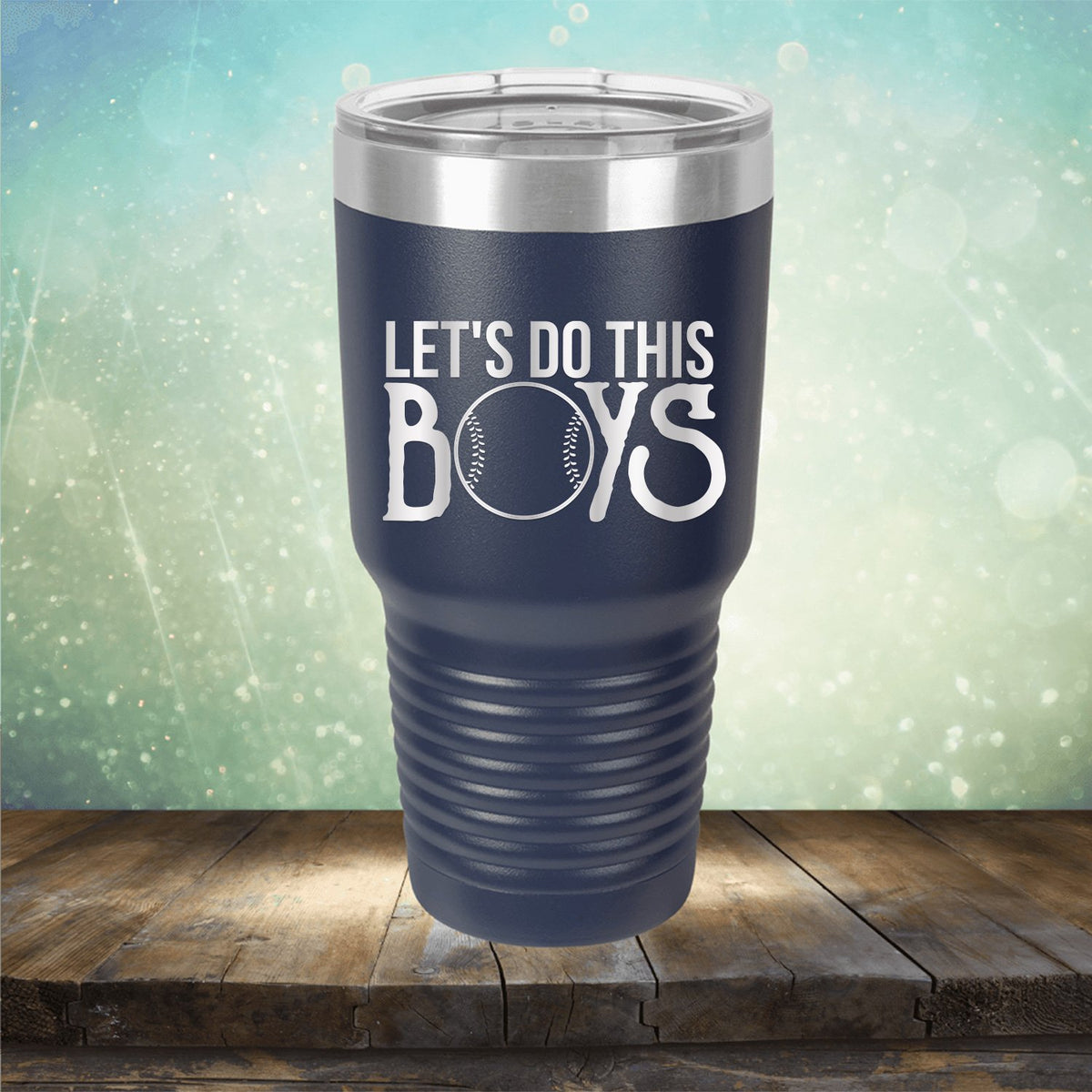 Lets Do This Boys - Laser Etched Tumbler Mug