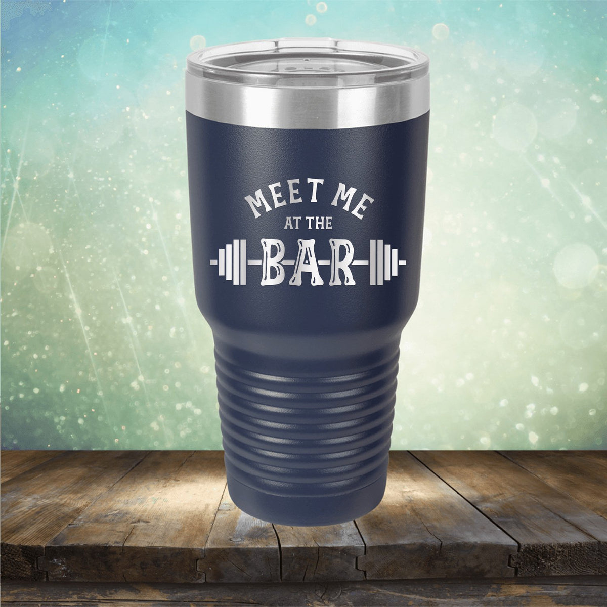 Meet Me At The Bar - Laser Etched Tumbler Mug