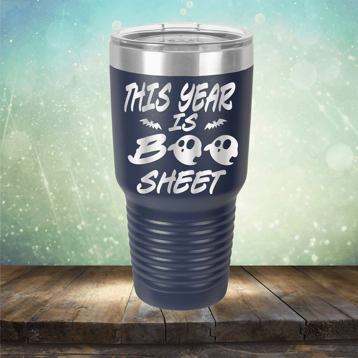 This Year is Boo Sheet - Laser Etched Tumbler Mug