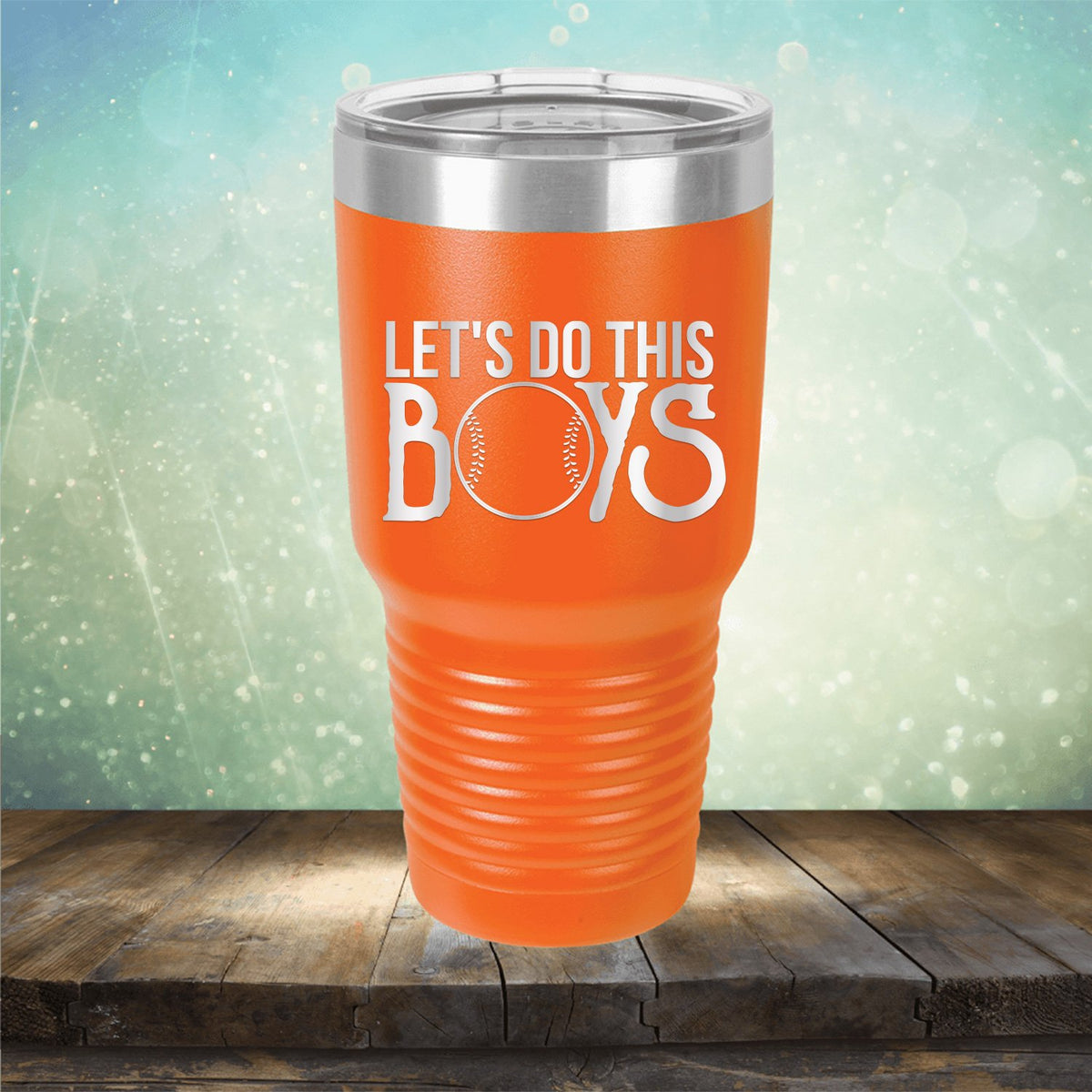 Lets Do This Boys - Laser Etched Tumbler Mug