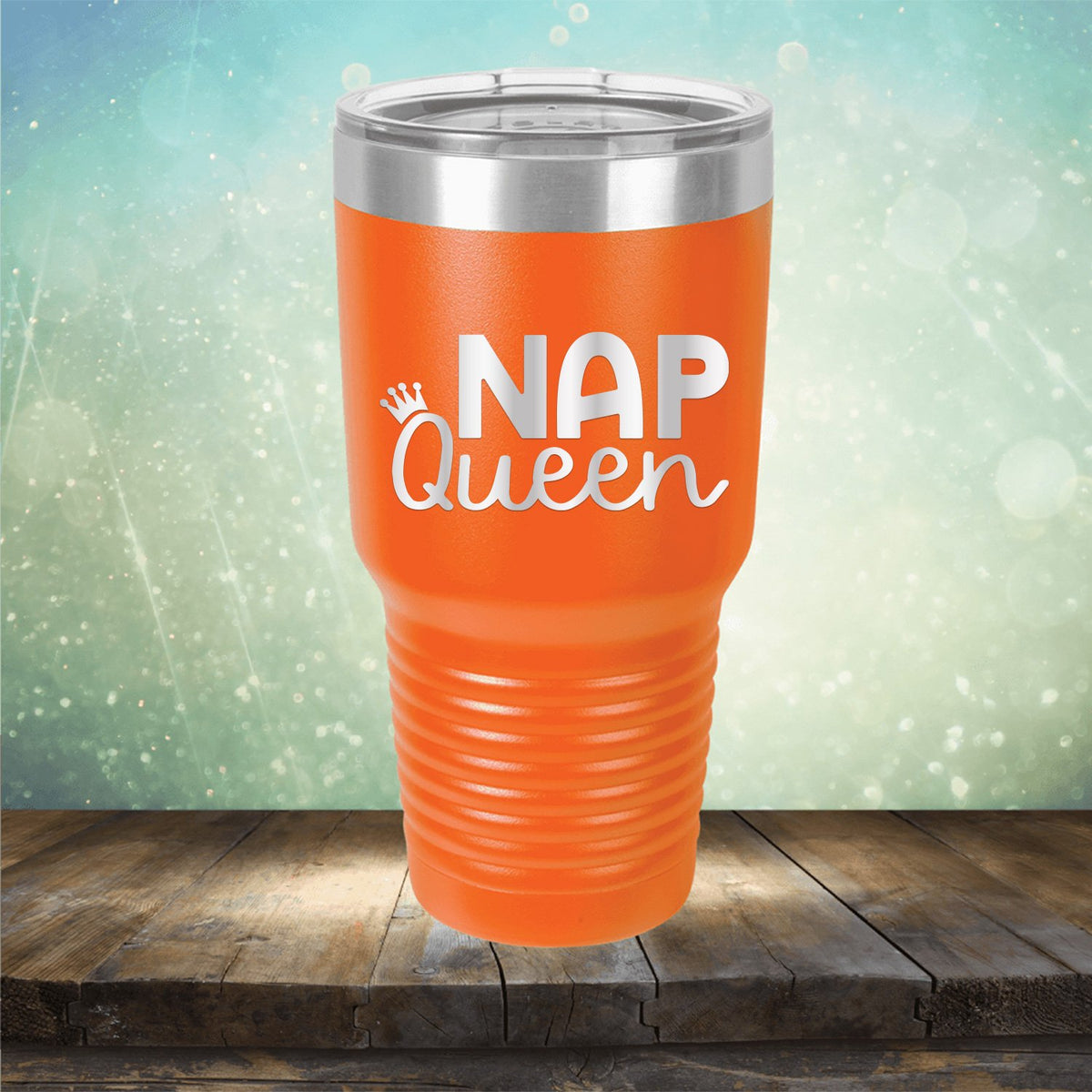 Nap Queen - Laser Etched Tumbler Mug